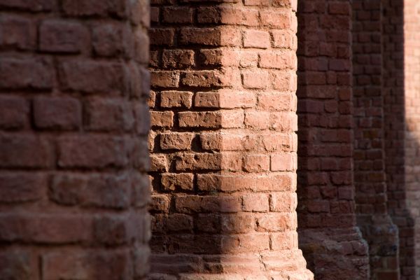 Brick Pillars Installation in Hickory