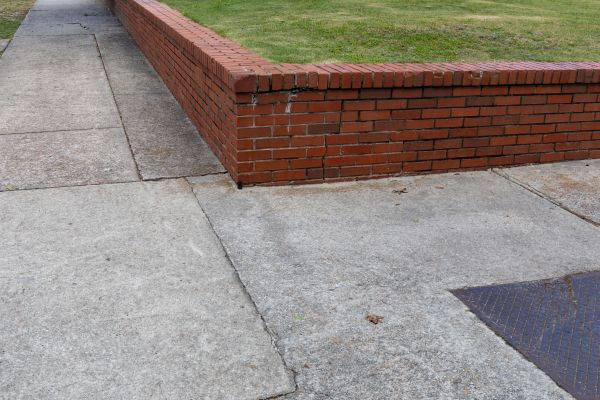 Brick Retaining Wall Repair in Hickory